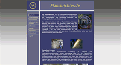 Desktop Screenshot of flammrichter.de